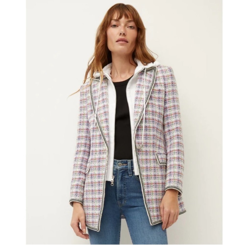 Veronica Beard Tweed Etney Dickey Jacket 4 - Picture 5 of 13